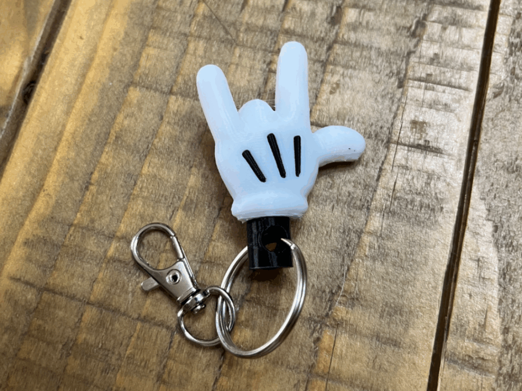 Chaveiro Mickey Rock N' Roll