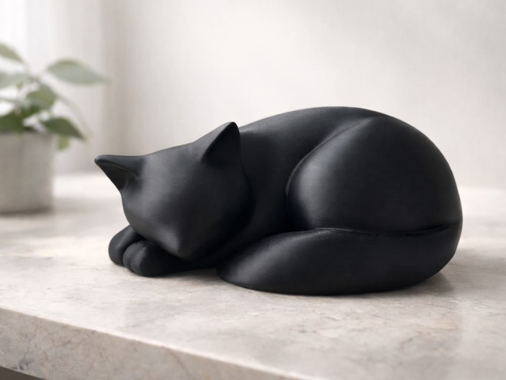 Gato Descansando Decorativo