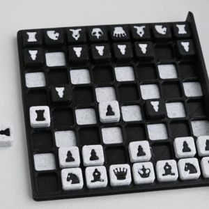 Micro Jogo de Xadrez Portátil