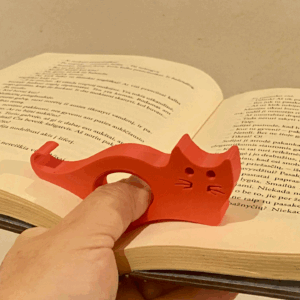 Suporte para Página em Formato de Gato: Conforto e Liberdade para sua Leitura